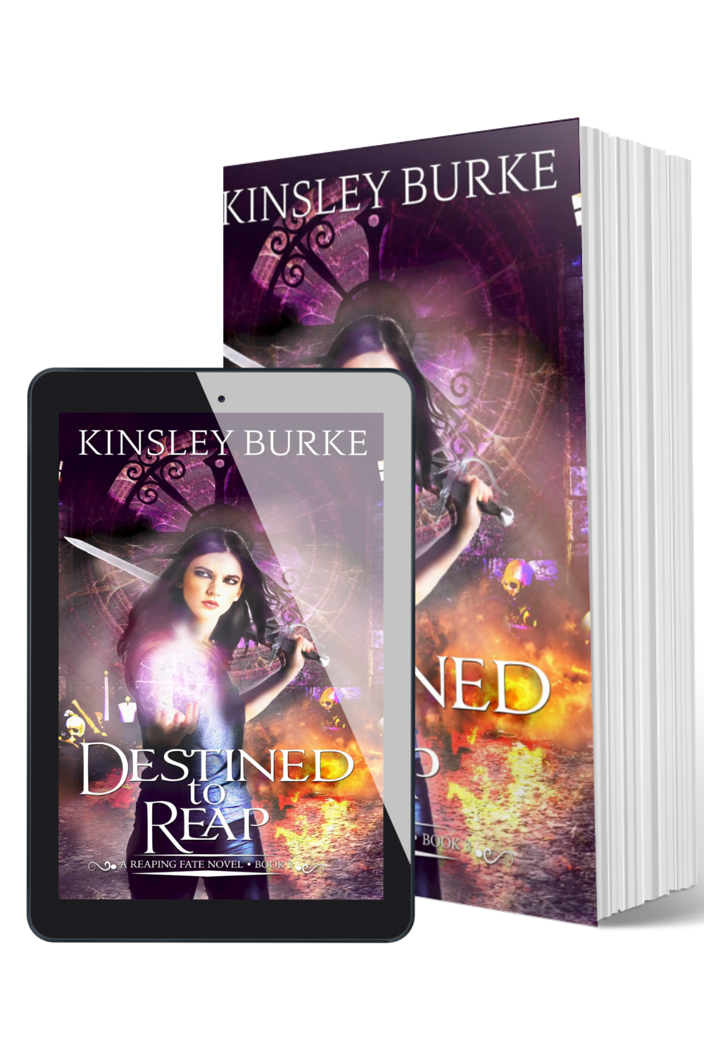 Cover Image of Destined to Reap by Kinsley Burke
