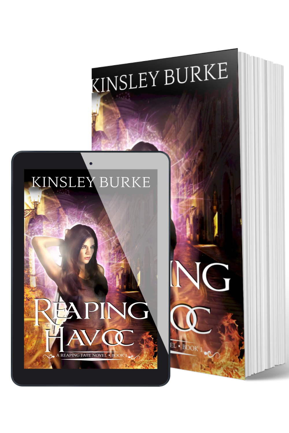 Cover Image of Reaping Havoc book 1 by Kinsley Burke